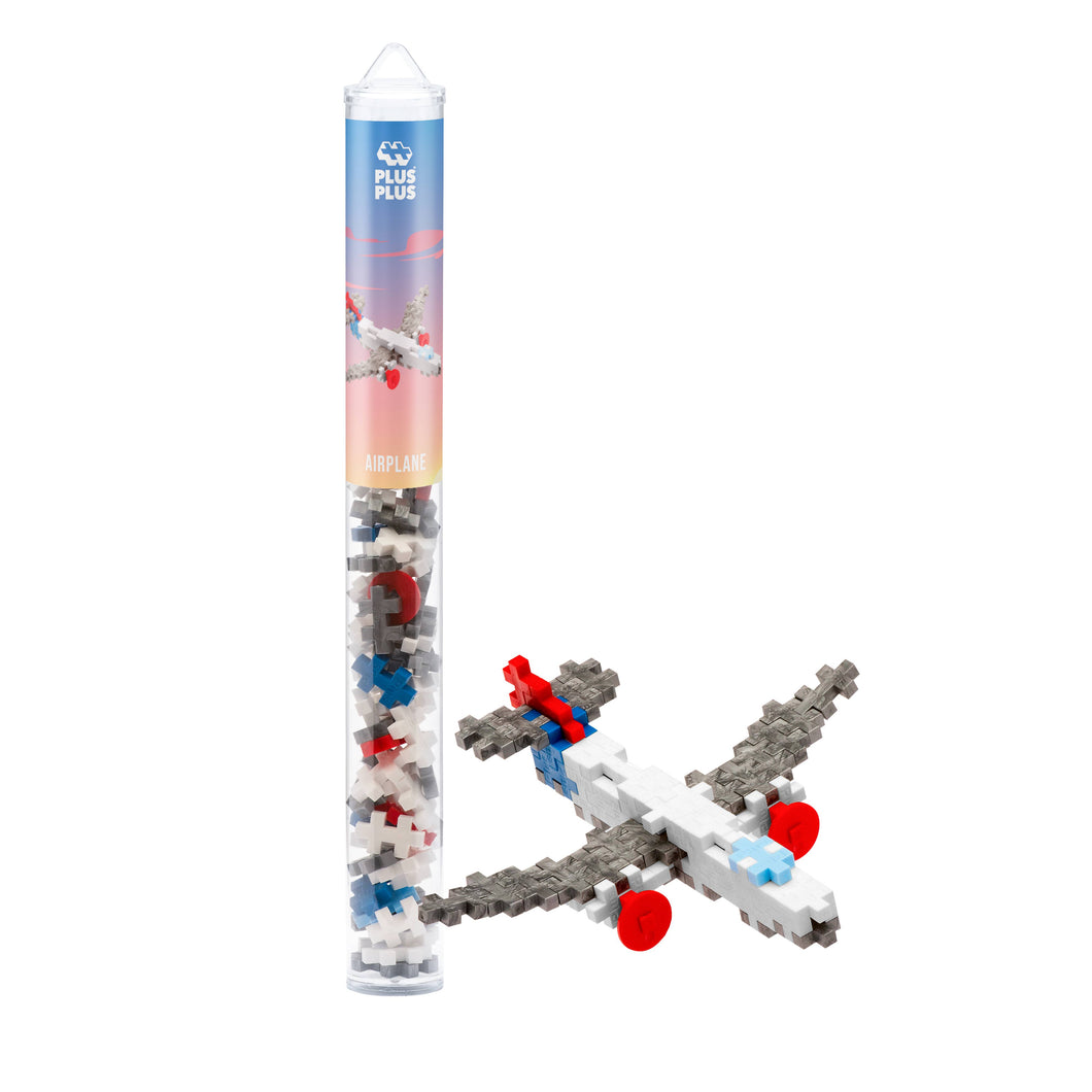 PLUS-PLUS Tube 70 pc - Airplane